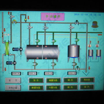 ȫ�Ԅ�(d��ng)/���wʽCIP��ϴϵ�y(t��ng)�������̽���D