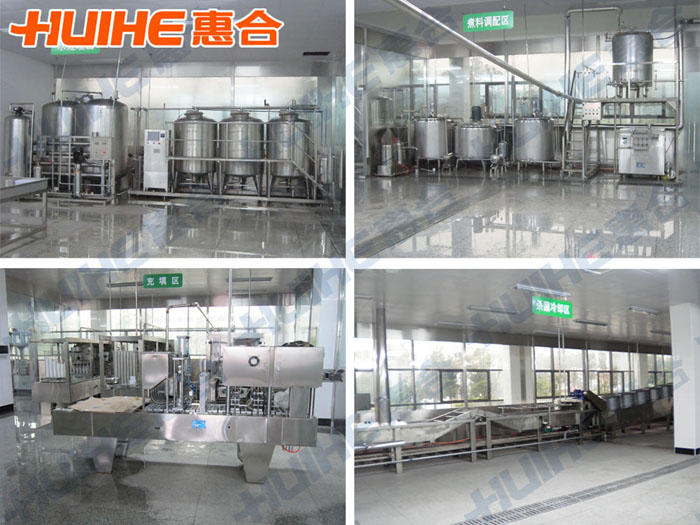 果凍生產(chǎn)線生產(chǎn)車間展示